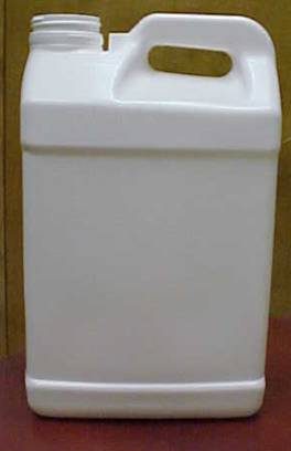 2.5 Gallon F Style Rectangle Bottle